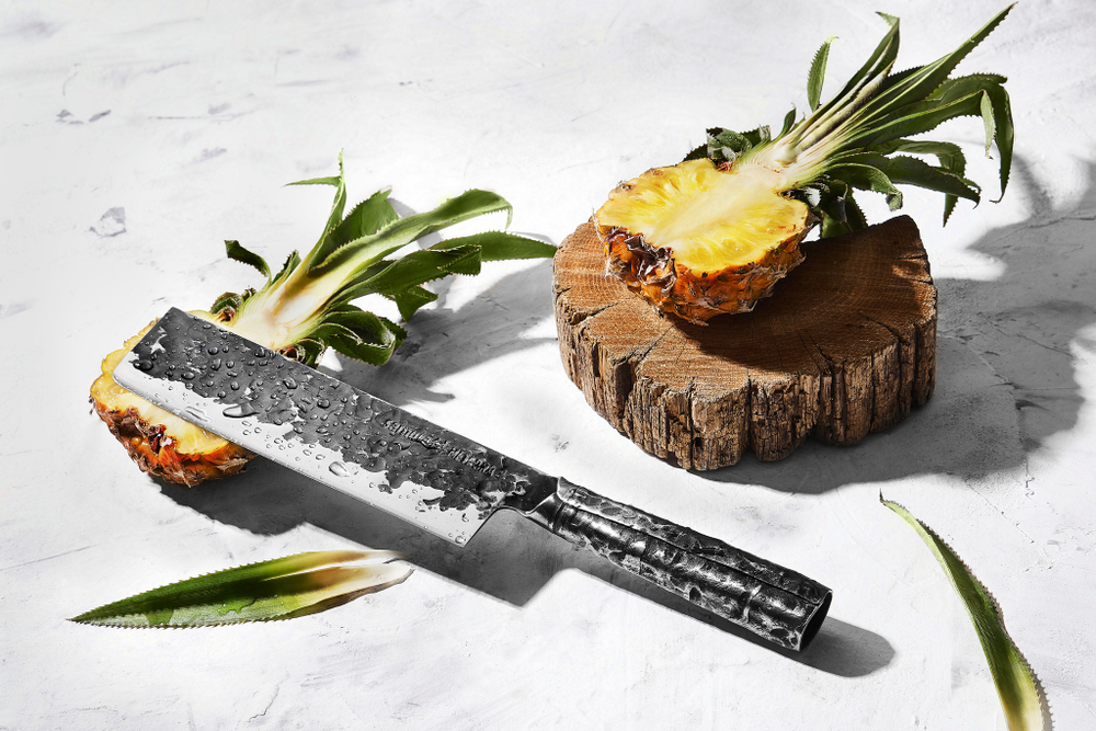 Нож кухонный Накири 17.3см Samura Meteora SMT-0043/K