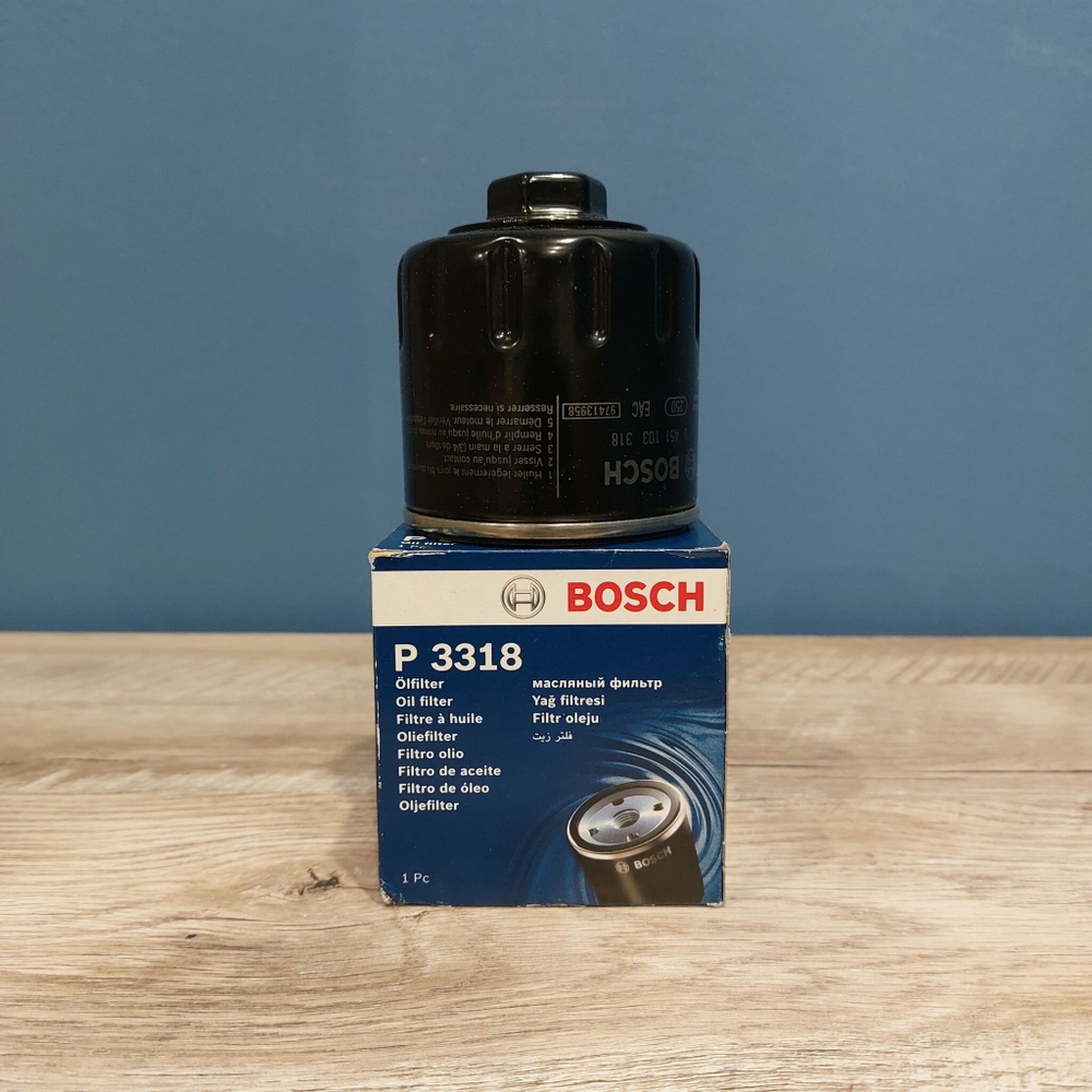 Фильтр масляный BOSCH P3318 (0451103318)