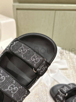 Женские сандалии Gucci черные