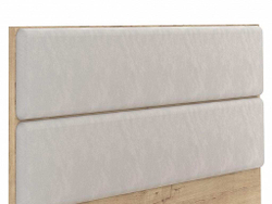 НМ 041.20 кровать Морти с ящиком Дуб Бунратти/белый/серый