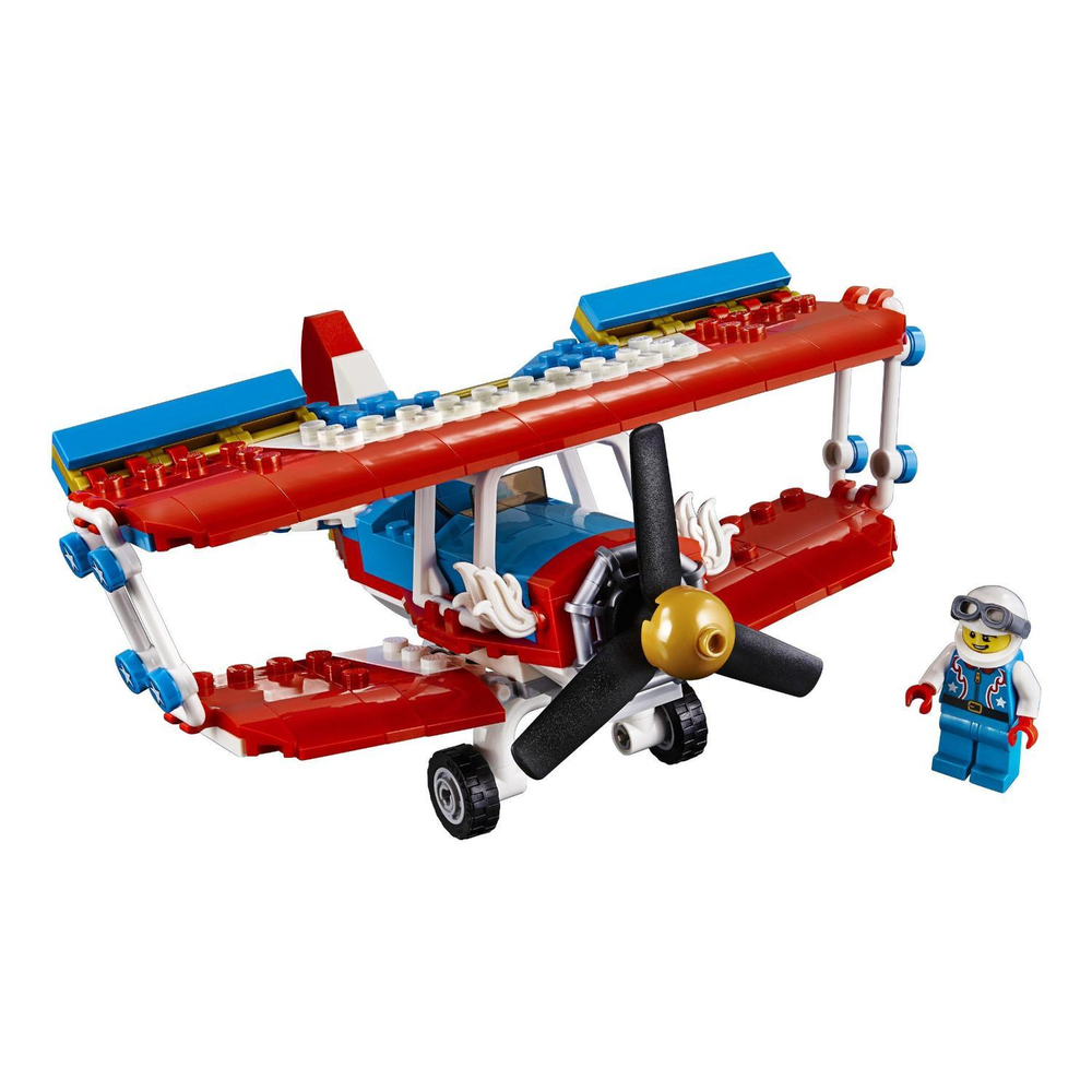 LEGO Creator: Самолёт для крутых трюков 31076 — Daredevil Stunt Plane — Лего Креатор Создатель