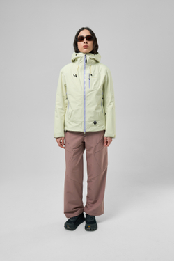 Женская куртка Nothomme Monterest 3-in-1 Kongshan Jacket "Snow-White Yellow"