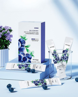 Ночная маска для лица с черникой, 4мл