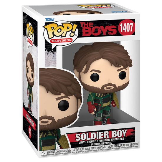 Фигурка Funko POP! TV The Boys Soldier Boy (1407) 72124 / Фигурка Фанко ПОП! по мотивам сериала "Пацаны", Солдатик. Товар уцененный