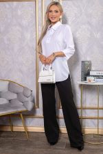 Блуза Искра (белая) Б14736-3М LT Collection