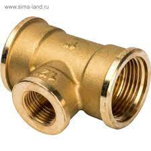 STOUT Тройник ВВ переходной 1"*1/2*1"*