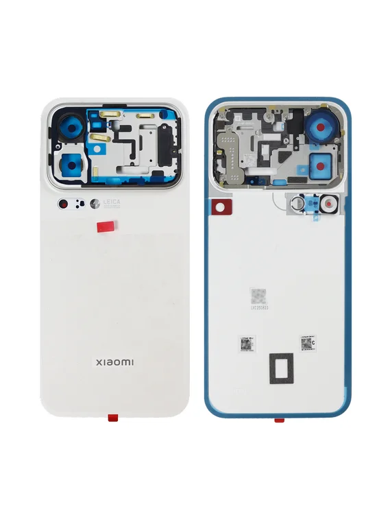 Задняя крышка для Xiaomi 17 Pro Max белая (White) без стекла камеры