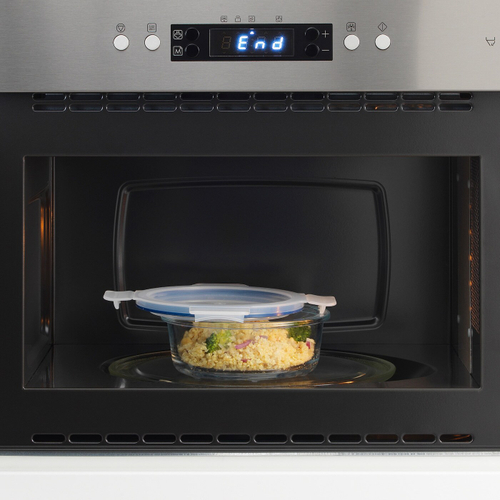 Контейнер пищевой с крышкой IKEA 365+, Стекло, Пластик, 400 мл