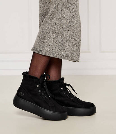 Утепленные кроссовки TWINSET - черный(242TGT012)