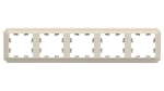 ATLASDESIGN ANTIQUE 5-постовая РАМКА, универсальная, БЕЖЕВЫЙ
