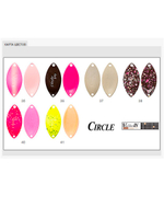 Блесна колебалка (колеблющаяся) ValkeIn Circle, 1.7 гр.