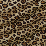 Хлопковый жаккард "Piqué" с леопардовыми пятнами (211 г/м2)