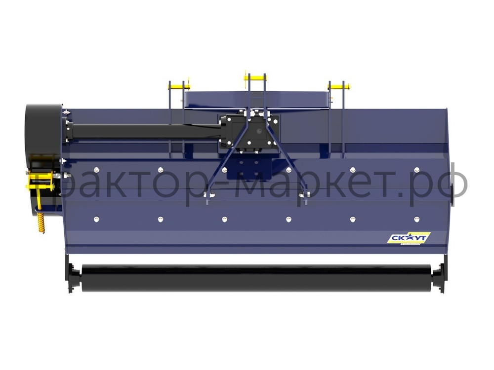 Мульчер (измельчитель) навесной СКАУТ SCQ-220 с катком
