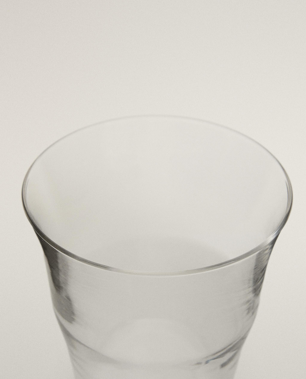 Zara Home стакан из стекла, цвет прозрачный, 8 см