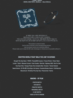 Альбом ENHYPEN - WALK THE LINE WORLD TOUR IN GOYANG