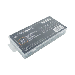 WDK-214053 Набор фитингов для пресс-масленок, металлический ниппель, 110 шт.