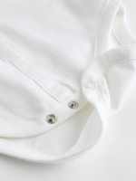 Боди с длинным рукавом и брюки на подтяжках в комплекте для малышей Next N31-190, Темно-синий, Белый