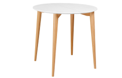 Стол обеденный Рим К900 900х900(1300) (Бук/Тон 1/Подстолье Тон 2)