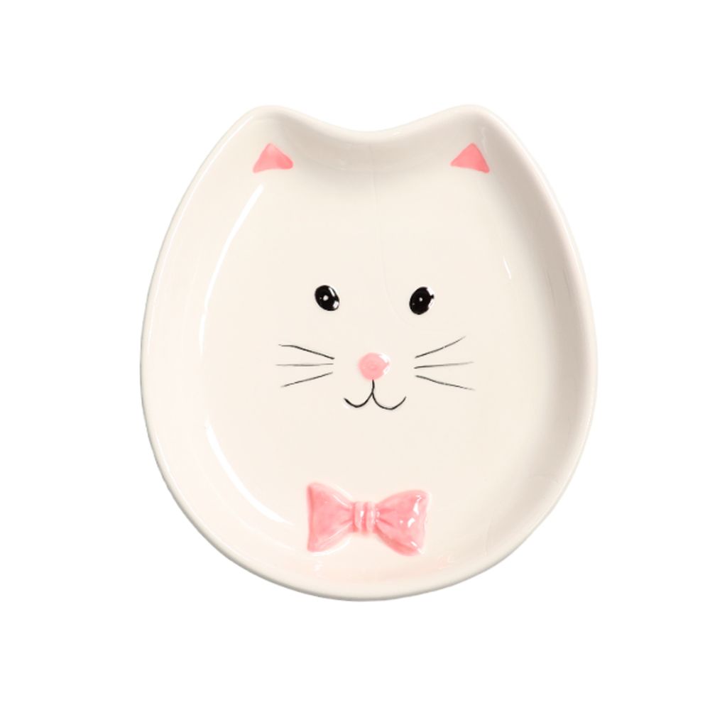 Миска Mr.Kranch керамическая для кошек &quot;Мордочка кошки белая&quot; 130 мл