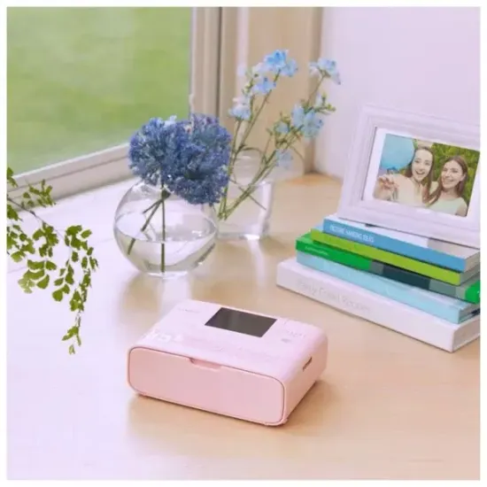 Принтер сублимационный Canon Selphy CP1300, цветн., A6, розовый