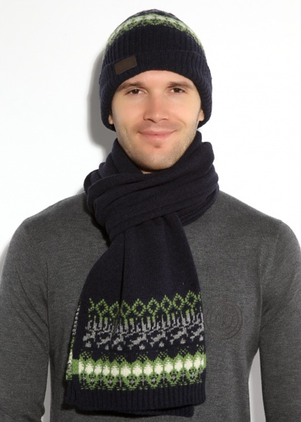 шарф, шапка