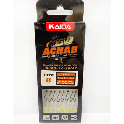 Крючки KAIDA ACHAB FMB01NC-08