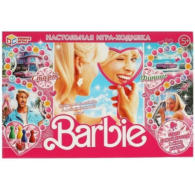 Игра-ходилка "Barbie" 4650250592075 (Умные игры)
