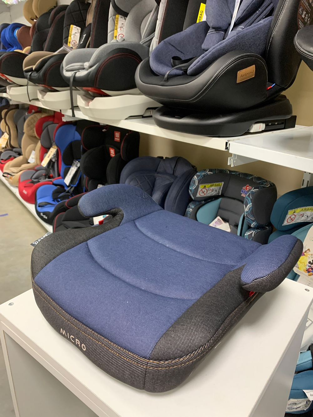 Автокресло Rant 1034 "MICRO" City Line (гр.2-3/15-36кг.) (Jeans)