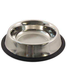 Миска металлическая на резинке, 0,70л, Triol