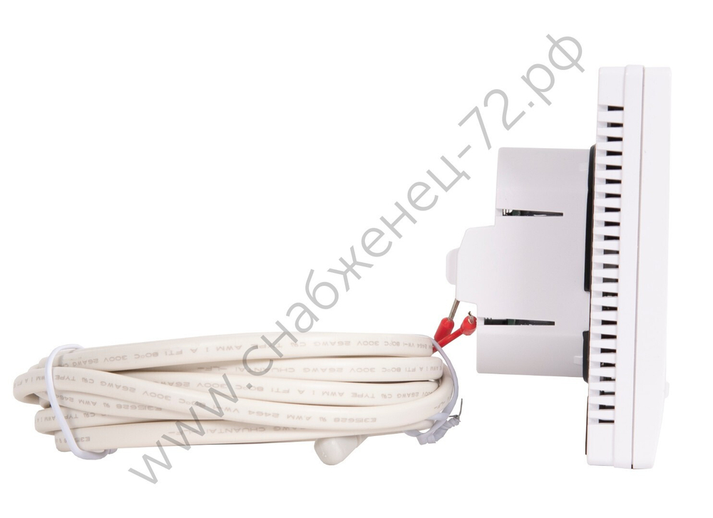 Термостат комнатный TEPLOCOM TSFR-Prog-220/3A 2-х канальный прогр., реле 250В, 3А