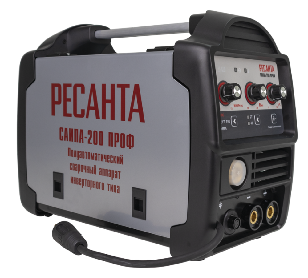 Сварочный полуавтомат Ресанта САИПА-200 ПРОФ (MIG/MAG)