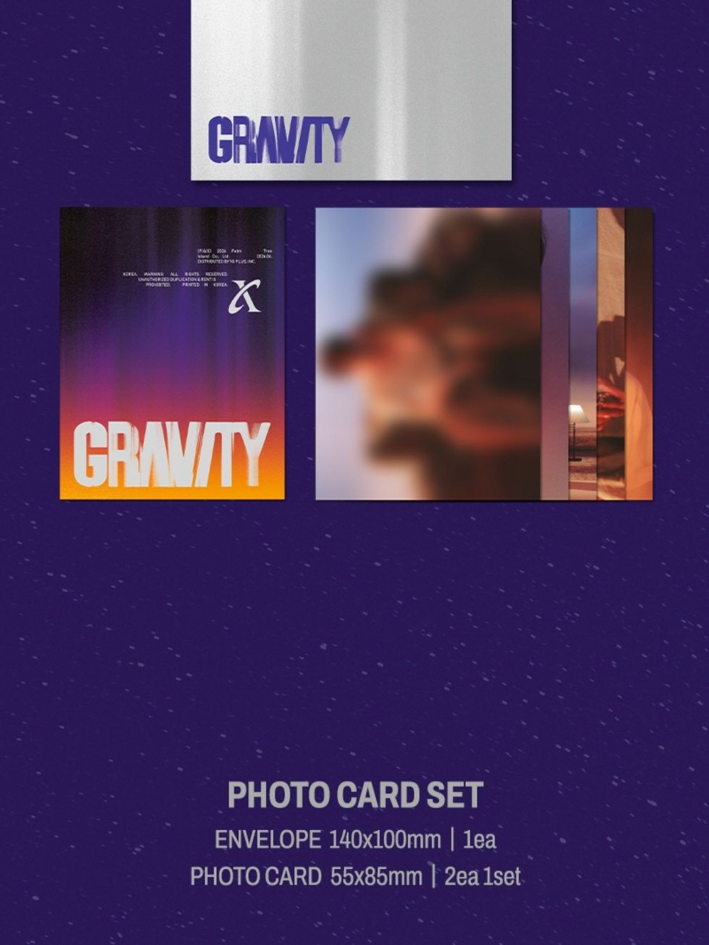 Альбом XIA (KIM JUN SU) - GRAVITY 5th Full Album SOLAR (LIMITED) Version