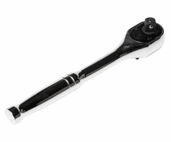 Ключ трещотка 3/8" 72 зуба 178мм металлическая рукоятка JTC