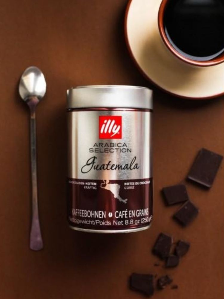 Кофе в зернах ILLY Guatemala Гватемала 250 мл, 4 шт