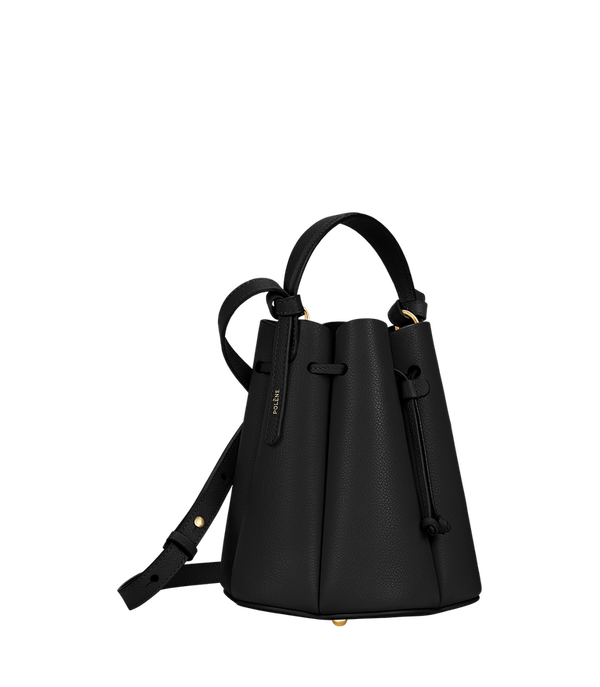 Сумка Polene Numéro Huit Mini EDITION TEXTURED BLACK