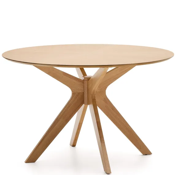 Стол Naanim Ø120 см из дубового шпона