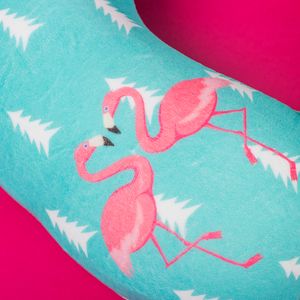 Подушка дорожная Flamingos 1