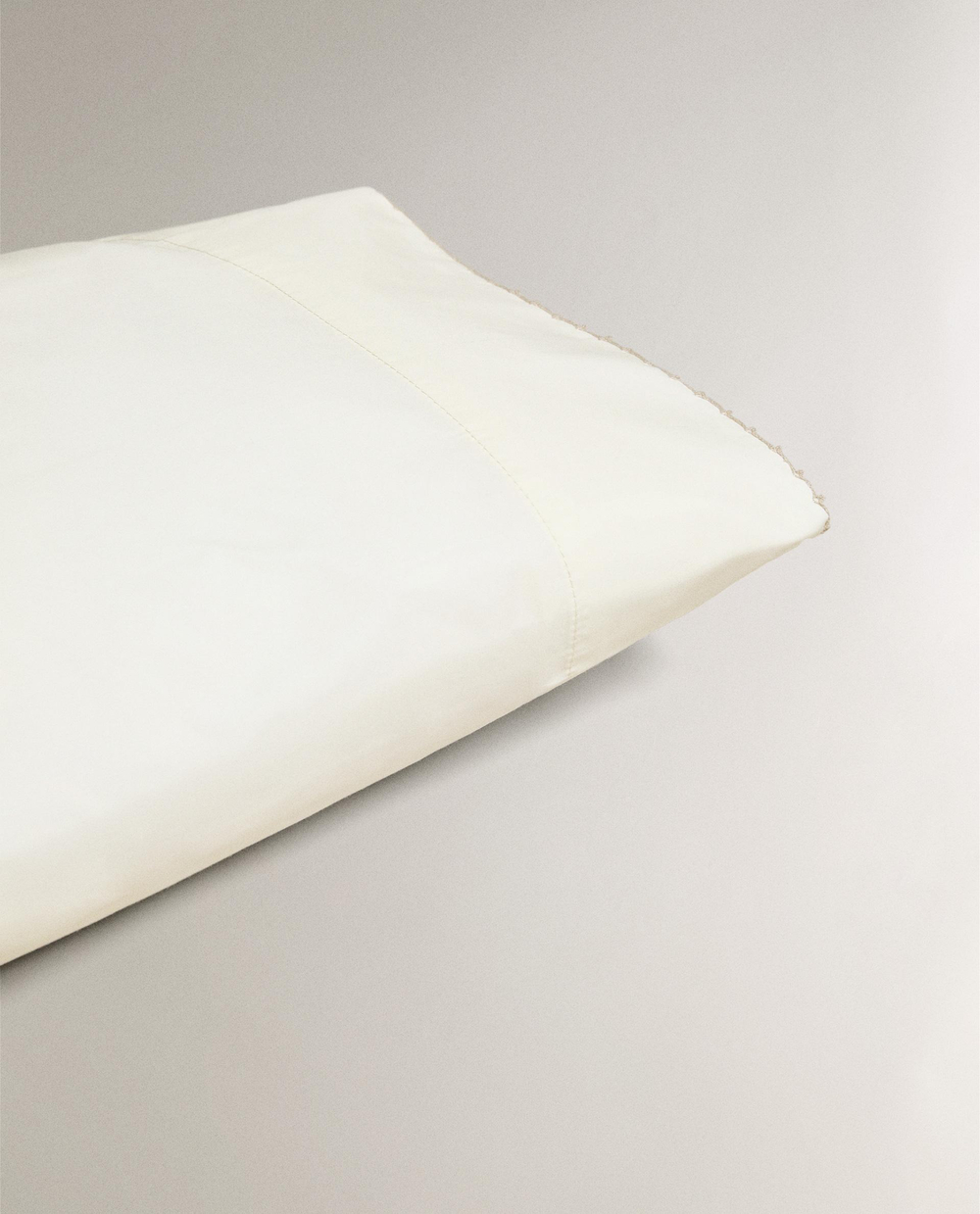 Наволочка Zara Home, хлопок 100%, однотонный, 8610/091