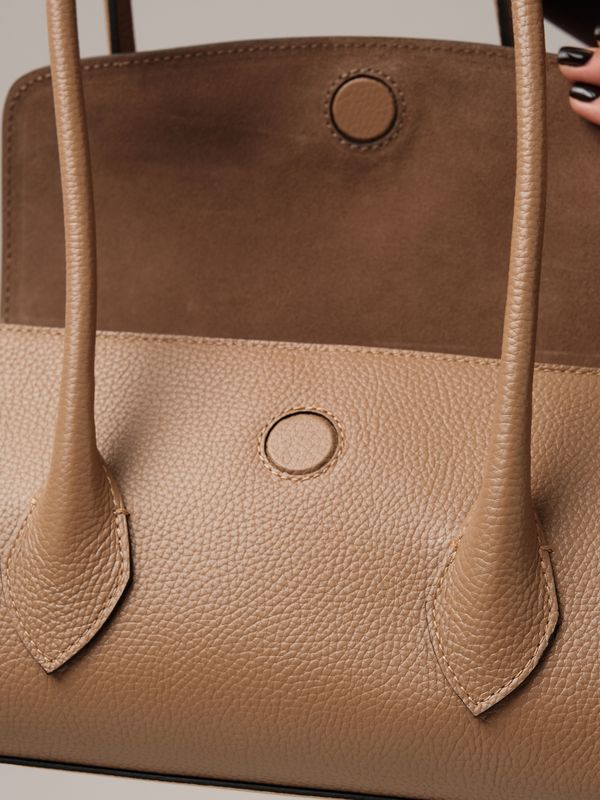 Кожаная сумка DBR 31341 капучино