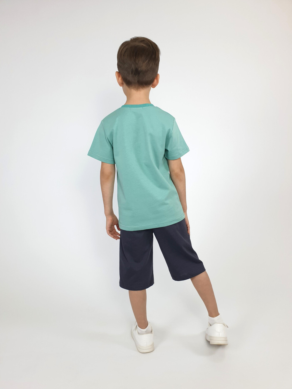 01-154-4 Комплект для мальчика (джемпер+шорты)