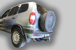 Фаркоп (со съемным шаром) для 2123 NEW (BERTONE) / NIVA TRAVEL ( ШАР ВСТАВКА 50*50 ) арт.T-VAZ-18E