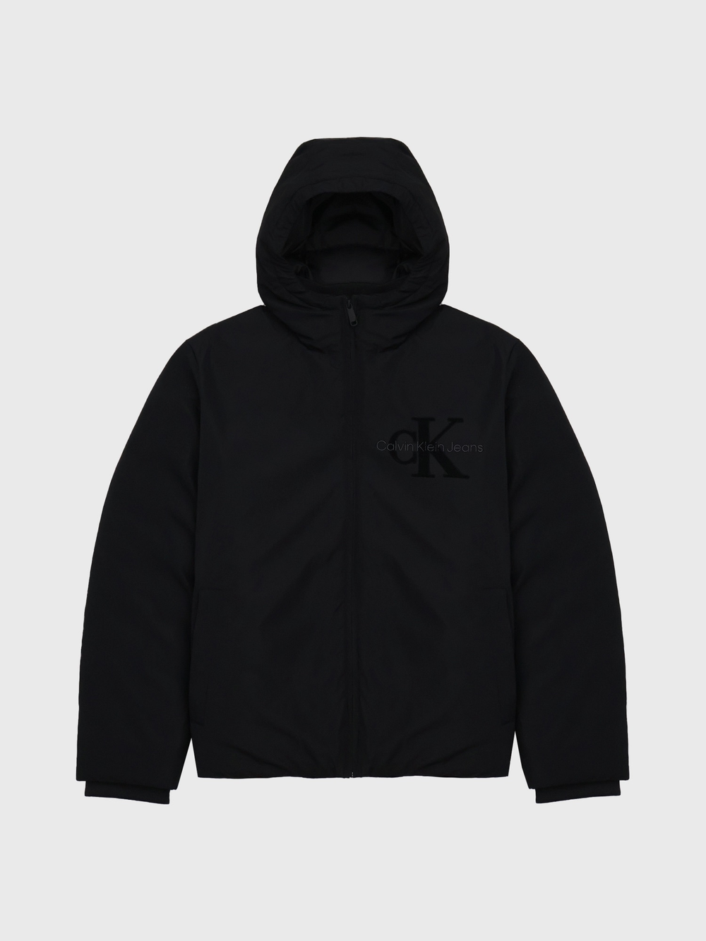 Утепленная куртка Calvin Klein Jeans Crinkle Nylon Puffer Black Beauty
