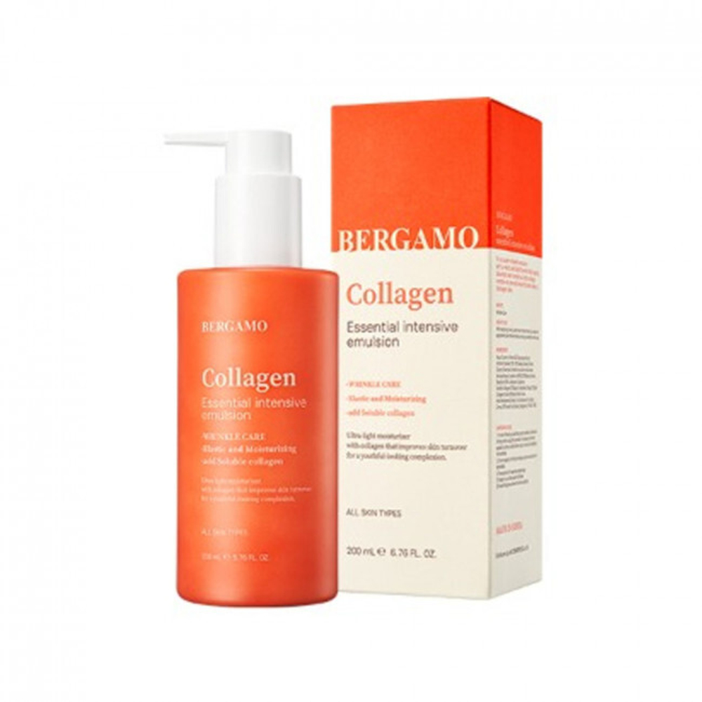 [Bergamo] Collagen Essential Intensive Emulsion - Интенсивная Эмульсия с коллагеном, 200 мл