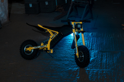 Мотоцикл электрический KiloWatT KIB KROSS 900 Yellow (LED)