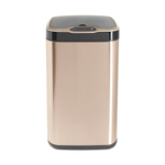 Ведро для мусора сенсорное, квадратное, внутр ведро, Foodatlas JAH-6311, 13 л (золотой)