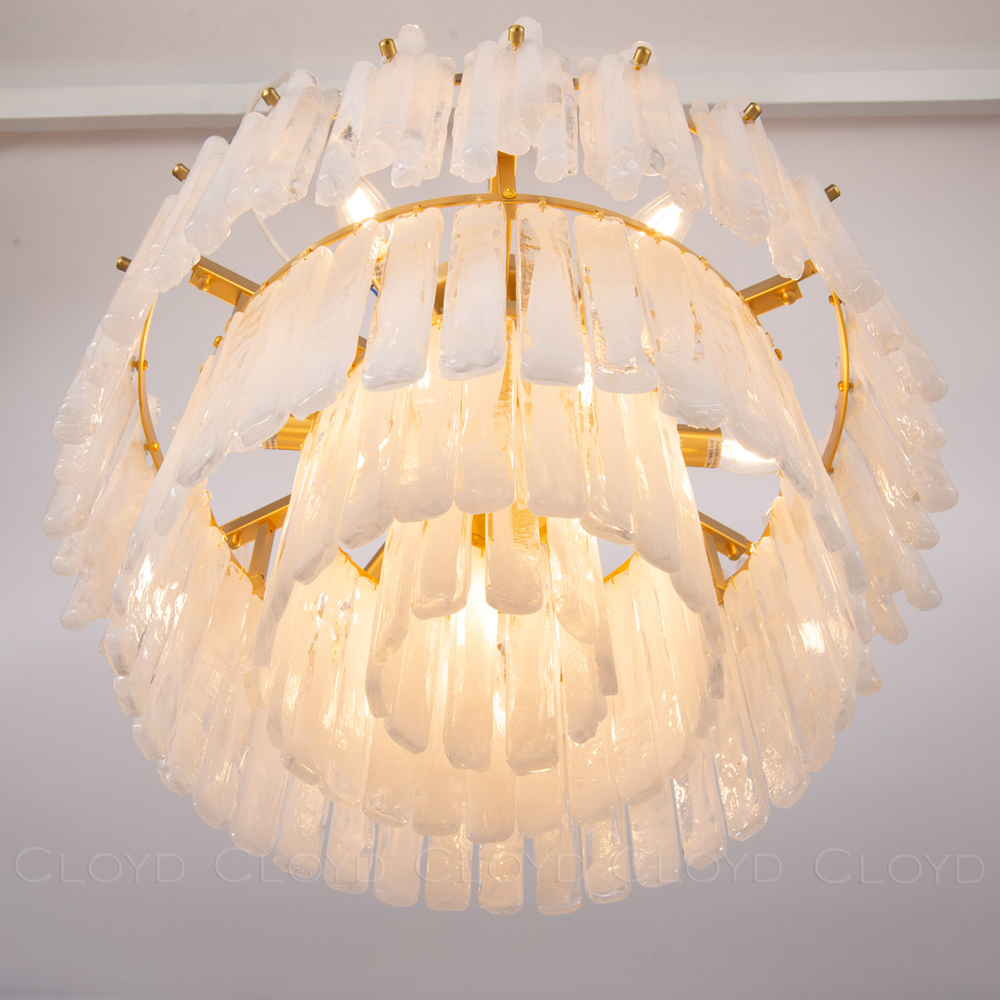 Люстра Cloyd NANSEN C9 / Ø55 см - латунь (арт.11316)