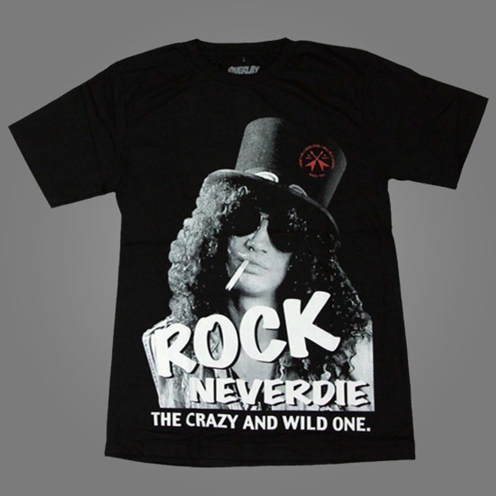 Футболка Slash Rock Never die