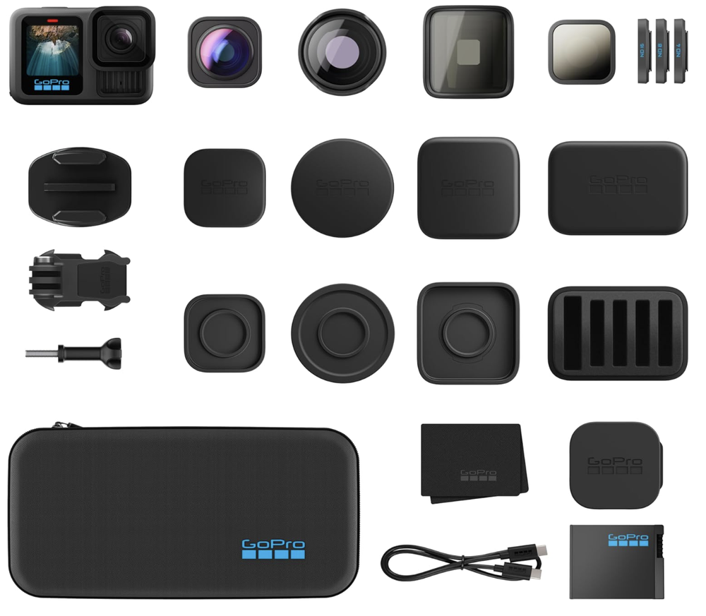 GoPro Hero 13 Black Optional HB-Series Lenses + 64Gb
