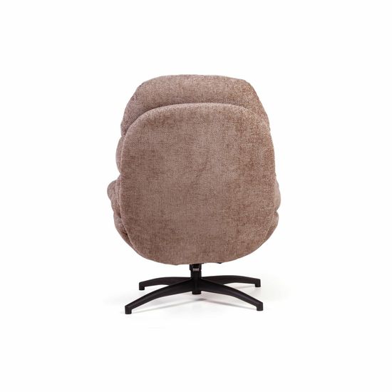 Кресло качалка с оттоманкой Sven, бежевый