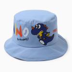 Панама детская "Дракоша" , цв, голубой, р-р 50см (MINAKU)